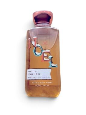🎄 NWT Bath & Body Works Vanilla Bean Noel Shower Gel with Shea Butter